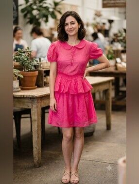 Kimchi Blue Fuchsia Dress